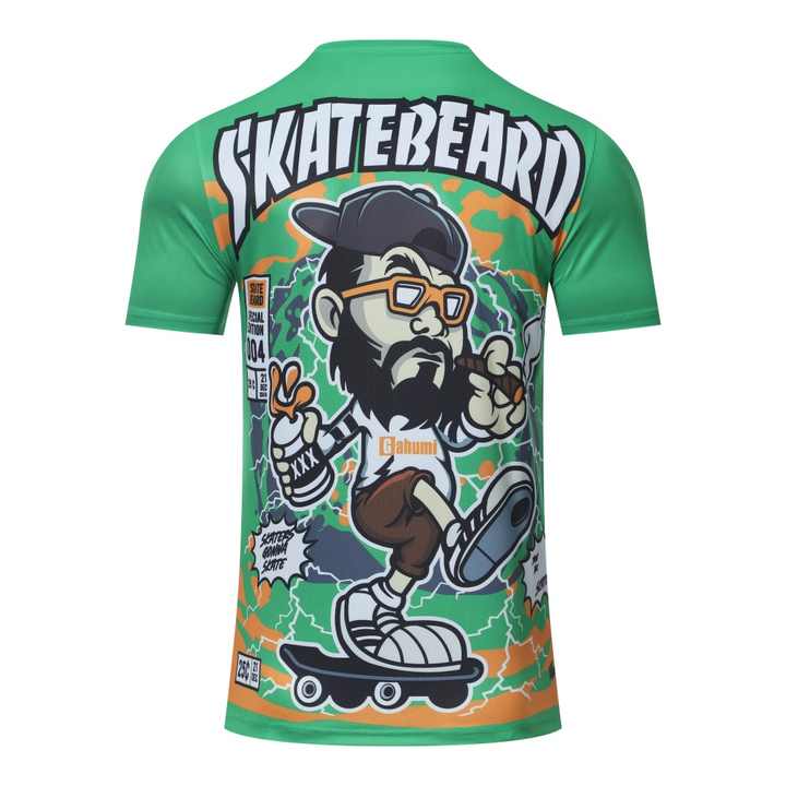 定制热升华印花男士T恤-03